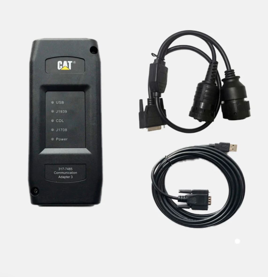 CAT Comm 3 Adapter – OEM Diagnostic Interface for CAT Software | Heavy Equipment & Truck Compatible